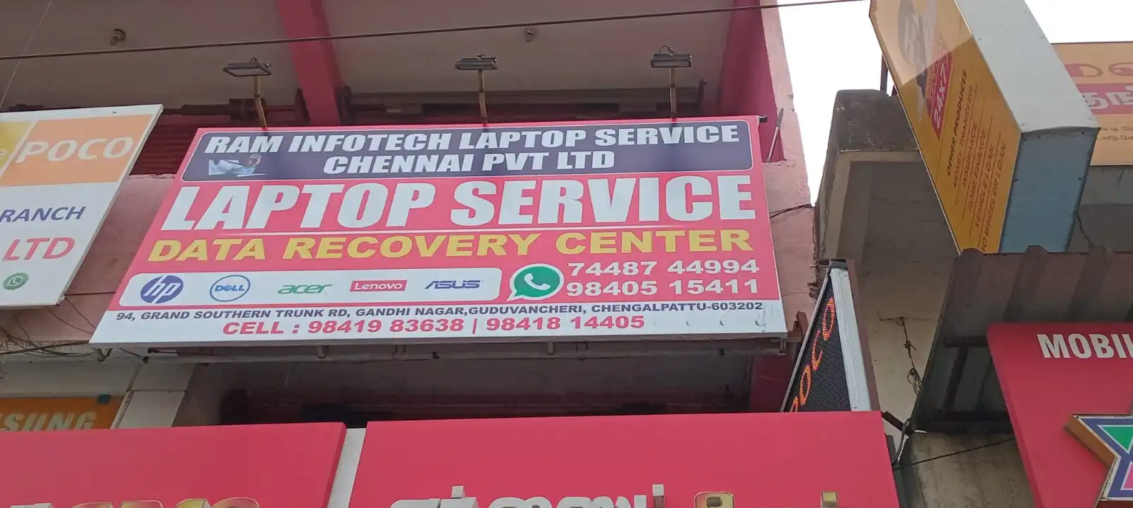 Ram Infotech Laptop Service Center Guduvanchery