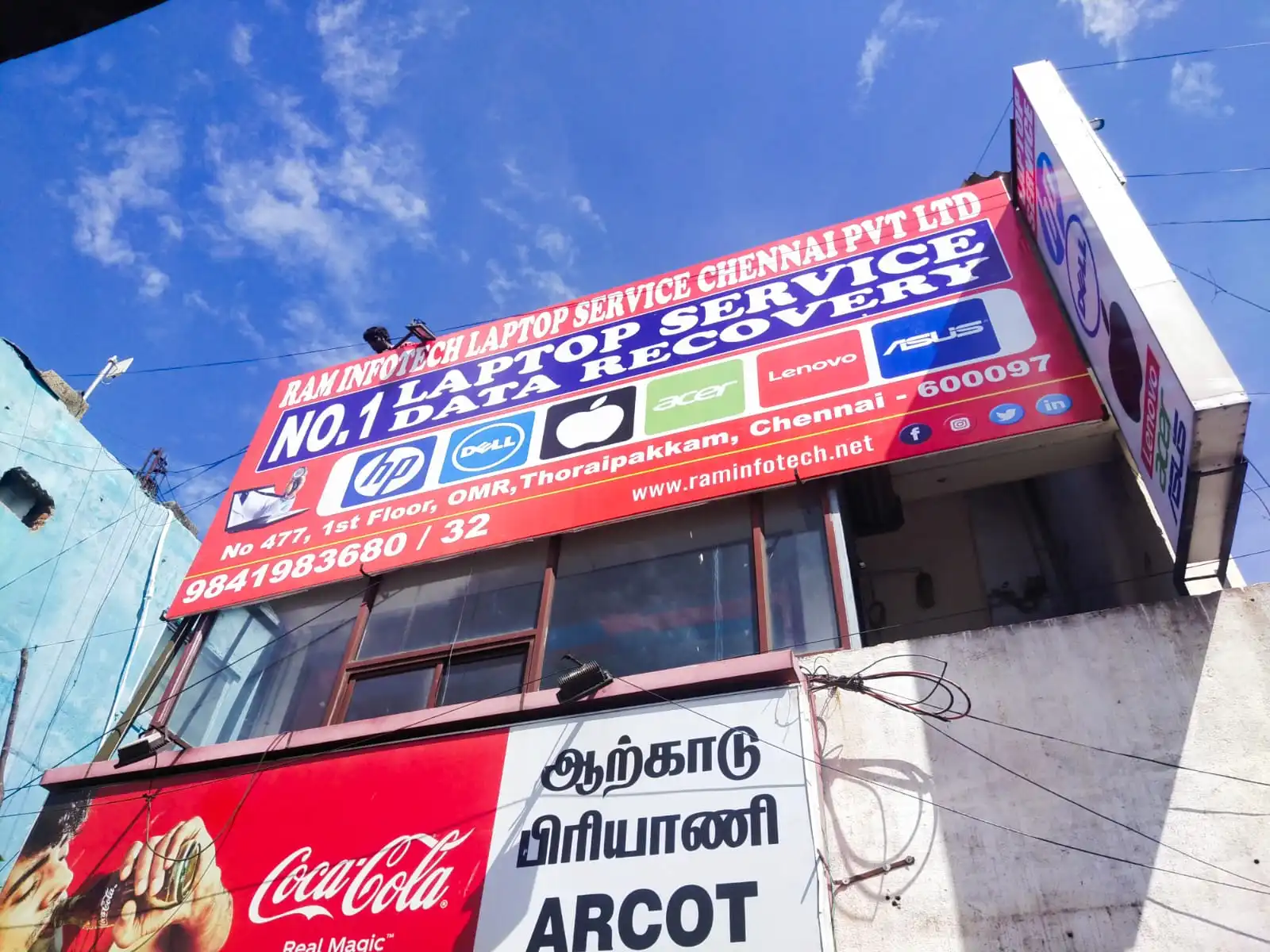 Ram Infotech Laptop Service Center OMR / Thoraipakkam